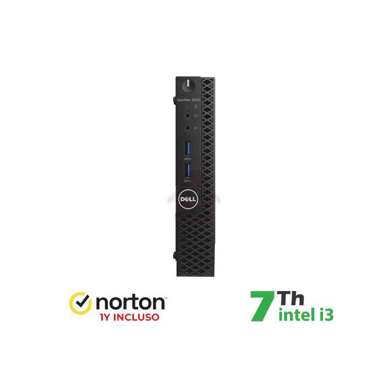 RINOVO DELL MINI PC REFURBISHED OPTIPLEX 3050M I3-7X00 DDR4 8GB SSD 256GB W10P HDMI NO DVD GRADE A 1