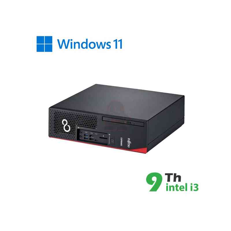 RINOVO PC FUJITSU ESPRIMO D738 SFF I3-9X00 DDR4 16GB SSD 1TB W11P NO DVD GRADE A 1Y WARRANTY
