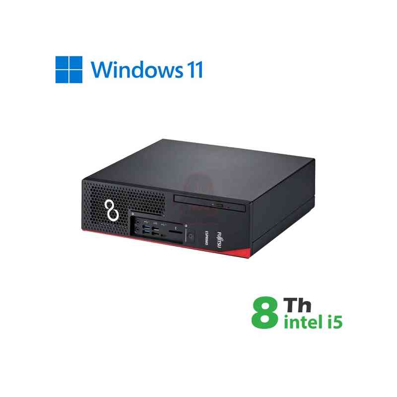 RINOVO FUJITSU PC REFURBISHED ESPRIMO D738 SFF I5-8X00 DDR4 16GB SSD 480GB W11P NO DVD 1Y