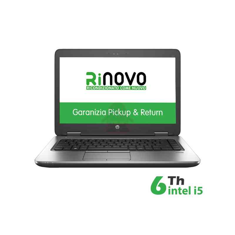 RINOVO NB HP PROBOOK 640 G2 i5-6X00/DDR 8GB SSD 240GB 14" W10P GRADE A 1Y