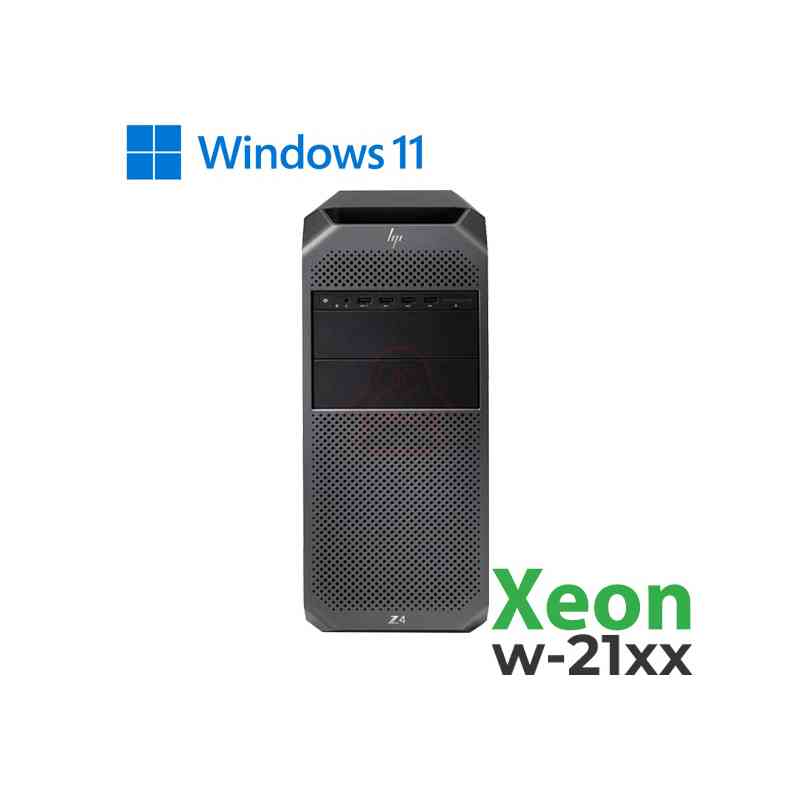 RINOVO HP WKS REFURBISHED Z4 G4 XEON W 21XX DDR4 64GB SSD 1TB NVIDIA QUADRO P2000 W11P 1Y