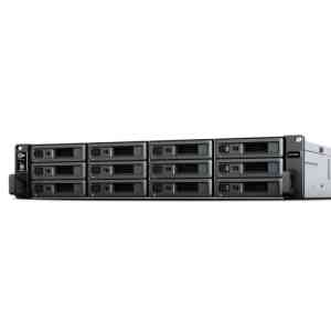SYNOLOGY NAS RACK 12BAY 2.5"/3.5" SSD/HDD SATA, AMD RYZEN V1780B 4CORE A 3,35 GHz,  8GB UDIMM DDR4 E