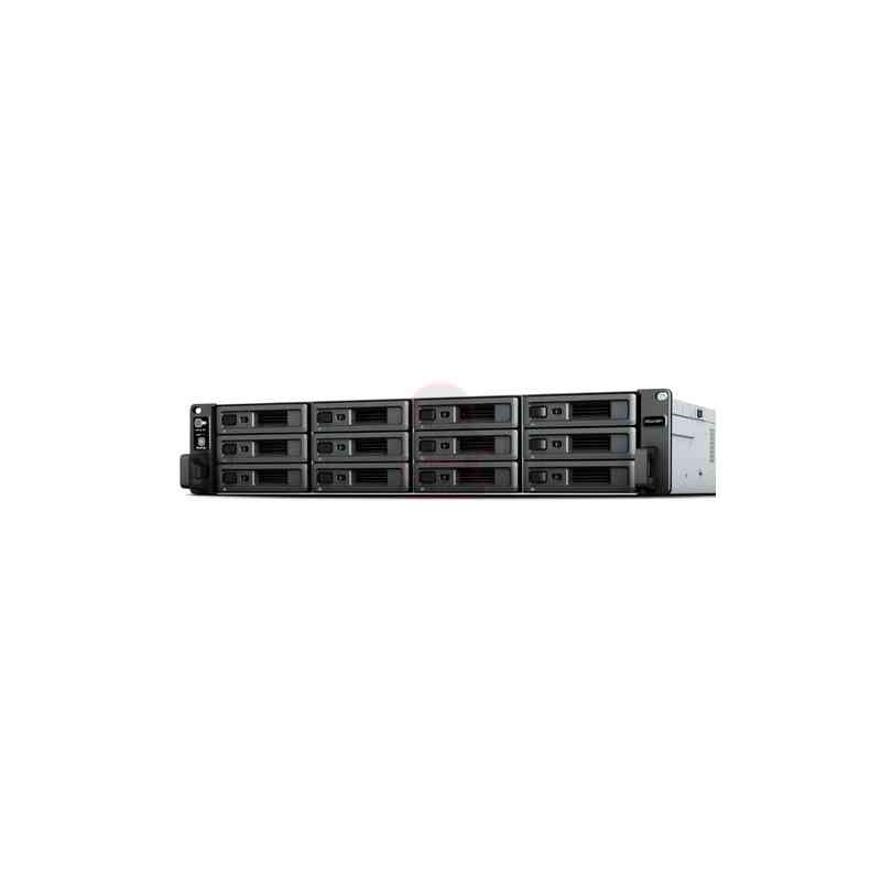 SYNOLOGY NAS RACK 12BAY 2.5"/3.5" SSD/HDD SATA, AMD RYZEN V1780B 4CORE A 3,35 GHz,  8GB UDIMM DDR4 E