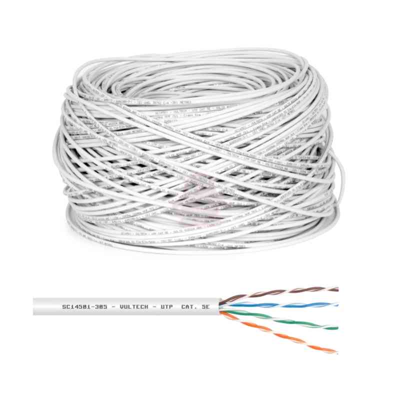 VULTECH MATASSA LAN 305MT CAT 5E UTP, LSZH 24AWG CU CPR PASS ECA