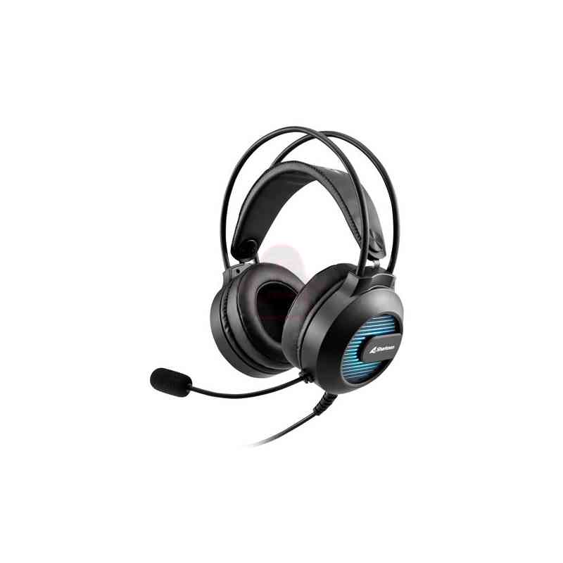 SHARKOON CUFFIE,, USB SOUND CARD, CON ILLUMINAZIONE