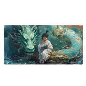 SHARKOON SKILLER SGP40 D8 MOUSEPAD TAPPETINO GAMING 1000 x 500 x 3  MM  DRAGO
