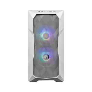 COOLER MASTER CASE MASTERBOX TD300 MESH WHITE ARGB, SIDE-PANEL, MID-TOWER, MICRO-ATX MINI-ITX