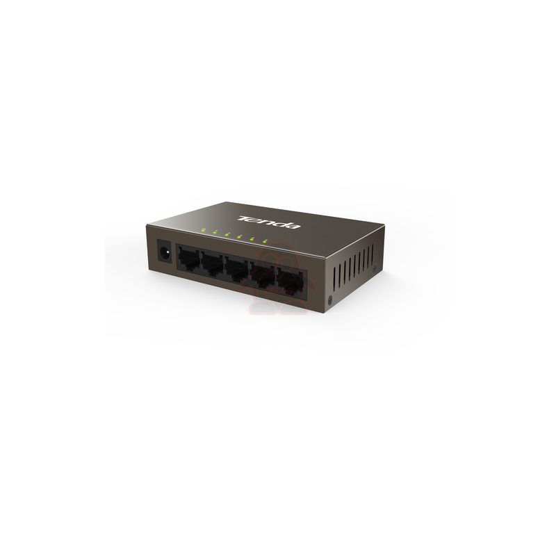 TENDA SWITCH 5 PORTE LAN 10/100, IEEE 802.3/U/X, SWITCHING 1.0GBPS, MAC ADDRESS TABLE 1K