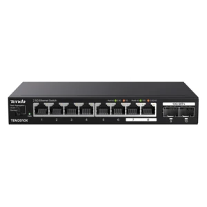 TENDA SWITCH UNMANAGED DESKTOP, 8*2.5GE + 2*10G SFP