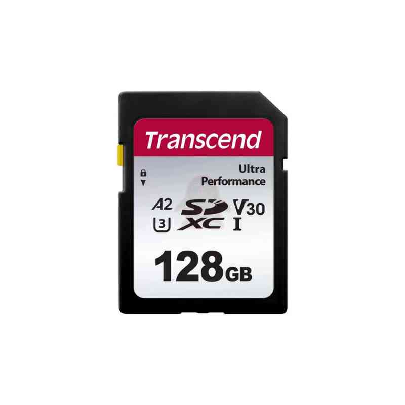TRANSCEND MEMORY CARD 128GB SD Card UHS-I U3 A2 Ultra Performance