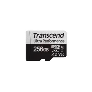 TRANSCEND MEMORY CARD 256GB microSD w/ adapter UHS-I U3 A2 Ultra Performance