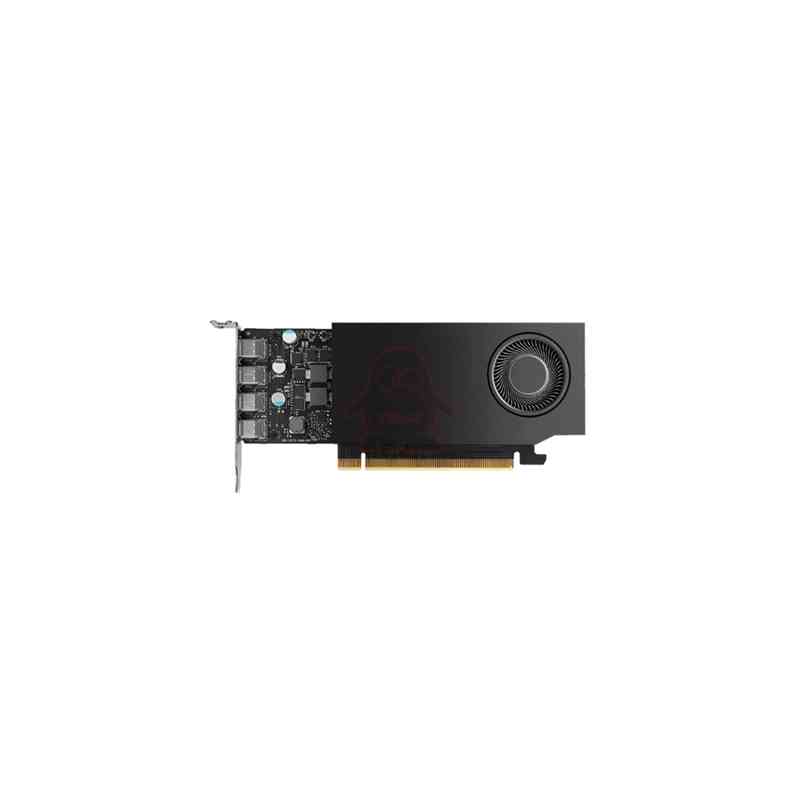 PNY VGA QUADRO RTX A1000 8GB, 4x MINI DP, 1x LP BRACKET, LOW PROFILE, OEM VERS