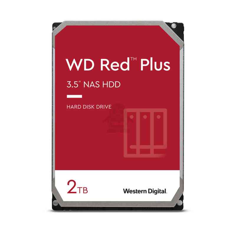 HD WD RED PLUS WD20EFPX 2TB SATA3 64MB per NAS EU