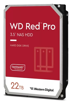 WD HDD RED PRO 22TB SATA 3 3,5 720RPM 512MB CACHE