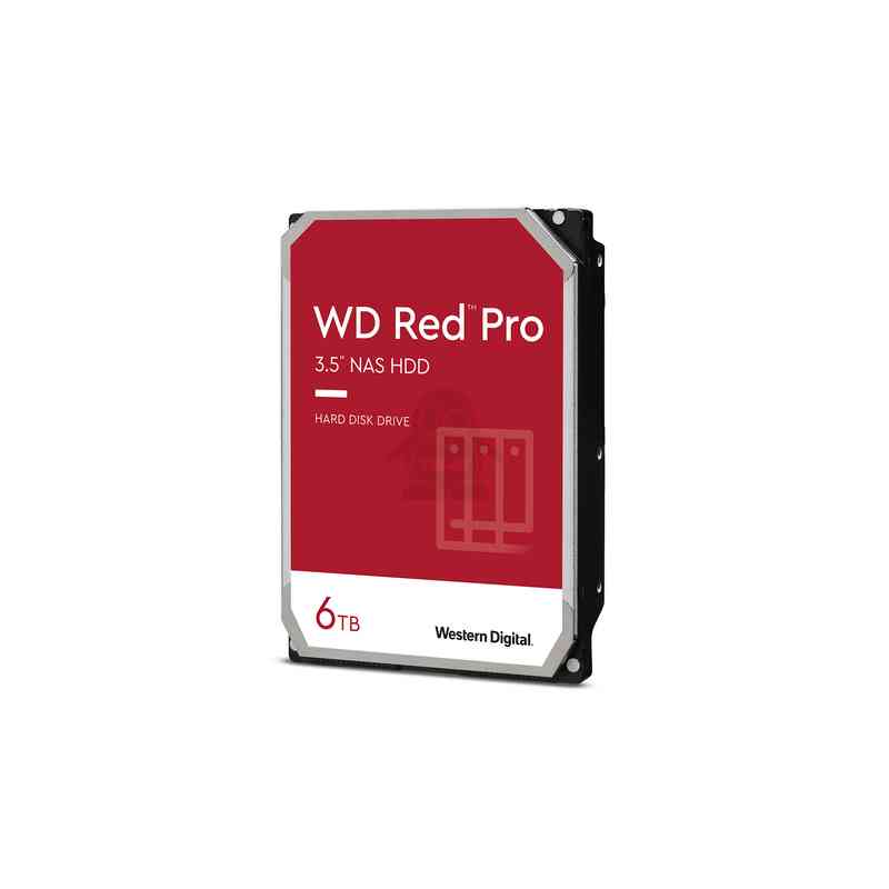 WD HDD RED PRO 6TB SATA 3 3,5 720RPM 512MB CACHE