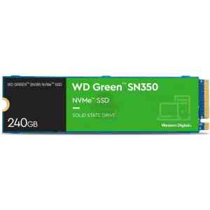 WESTERN DIGITAL SSD INTERNO GREEN SN350 240GB NVME M.2 2280  PCIE 3.0