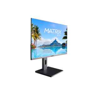 YASHI MONITOR 23,8 LED VA 16:9 FHD 4MS 300CDM, REG ALTEZZA, VGA/HDMI, MULTIMEDIALE