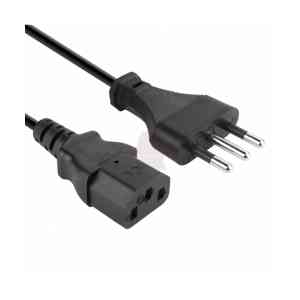 Vultech Cavo di alimentazione PC Standard con presa italiana 1.5 m