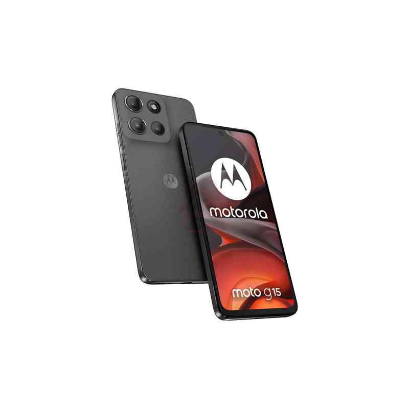 Motorola moto g15 17,1 cm (6.72") Doppia SIM Android 15 4G USB tipo-C 8 GB 256 GB 5200 mAh Grigio