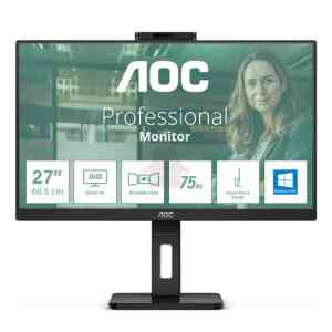 AOC Q27P3CW Monitor PC 68,6 cm (27") 2560 x 1440 Pixel Quad HD LED Nero