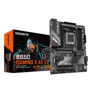 GIGABYTE B650 GAMING X AX V2 Scheda madre - AMD Ryzen serie 9000, VRM a 8+2+2 fasi, fino a 8000 MHz DDR5 (OC), 1xPCIe 5.0 + 2xPCIe 4.0 M.2, LAN 2,5 GbE, WIFI 6E, USB 3.2 Gen 2