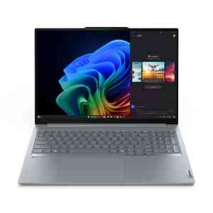 Lenovo ThinkBook 16 G7 QOY Copilot+ PC Qualcomm Snapdragon X1P-42-100 Computer portatile 40,6 cm (16") WUXGA 16 GB LPDDR5x-SDRAM 512 GB SSD Wi-Fi 7 (802.11be) Windows 11 Pro Italiano Grigio