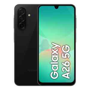 Samsung Galaxy A26 5G, Smartphone con Funzioni intelligenti, Display Super AMOLED 6.7”, 6GB RAM, 128GB, Batteria 5.000 mAh, memoria espandibile, Black