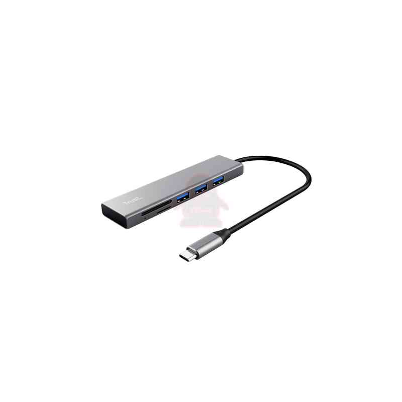Trust Halyx USB 3.2 Gen 1 (3.1 Gen 1) Type-C 104 Mbit/s Alluminio