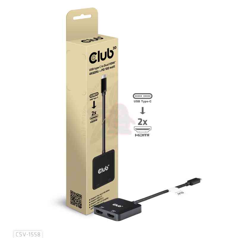 CLUB3D CSV-1558 ripartitore video