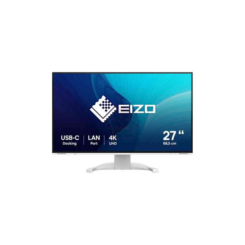 EIZO FlexScan EV2740X-WT LED display 68,6 cm (27") 3840 x 2160 Pixel 4K Ultra HD LCD Bianco