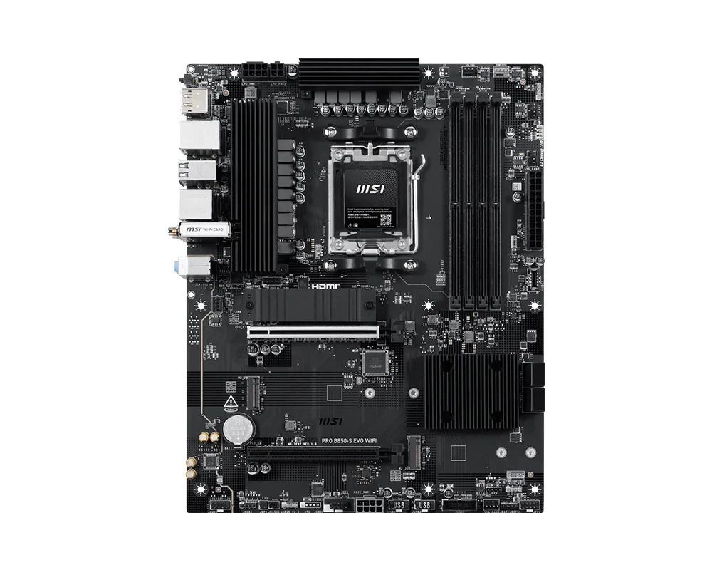 MSI PRO B850-S EVO WIFI scheda madre AMD B850 Socket AM5 ATX