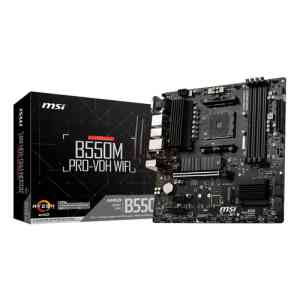MSI B550M PRO-VDH WIFI scheda madre AMD B550 Socket AM4 micro ATX