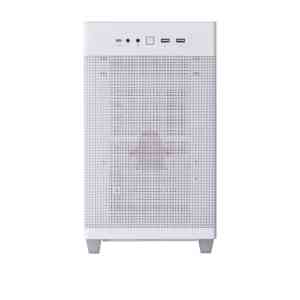 ASUS PRIME AP201 CASE TG WHITE Mini Tower Bianco