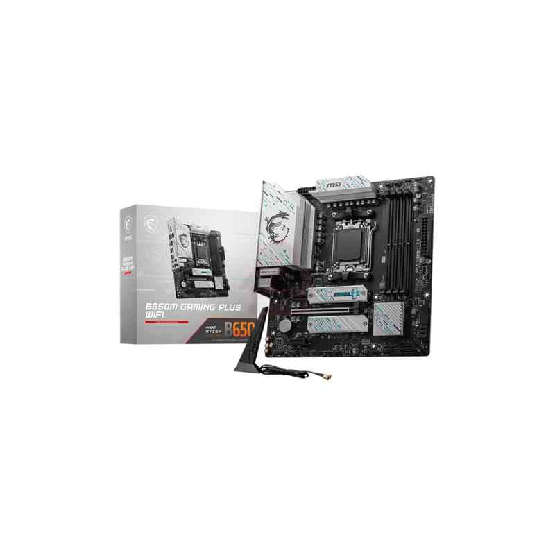 MSI B650M GAMING PLUS WIFI scheda madre AMD B650 Socket AM5 micro ATX