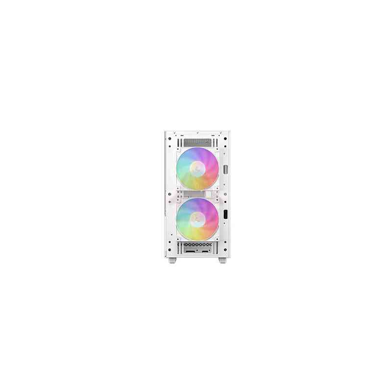 DEEPCOOL CASE MICRO ATX CH360 WHITE 2*140+1*120mm ARGB FAN