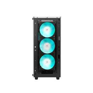 DEEPCOOL CASE MID TOWER CC560 V2 WHITE 3+1x120 LED FAN TG