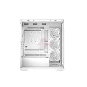 DEEPCOOL CASE MID TOWER CG580 WH 4F WHITE 2*TG 4x120 PWM+ARGB FAN