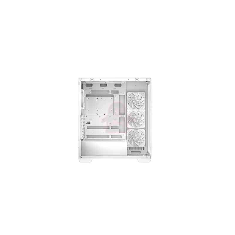 DEEPCOOL CASE MID TOWER CG580 WH 4F WHITE 2*TG 4x120 PWM+ARGB FAN