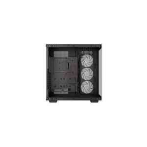 DEEPCOOL CASE MID TOWER CH780 BLK 1x420 ARGB FAN VETRI PANORAMICI
