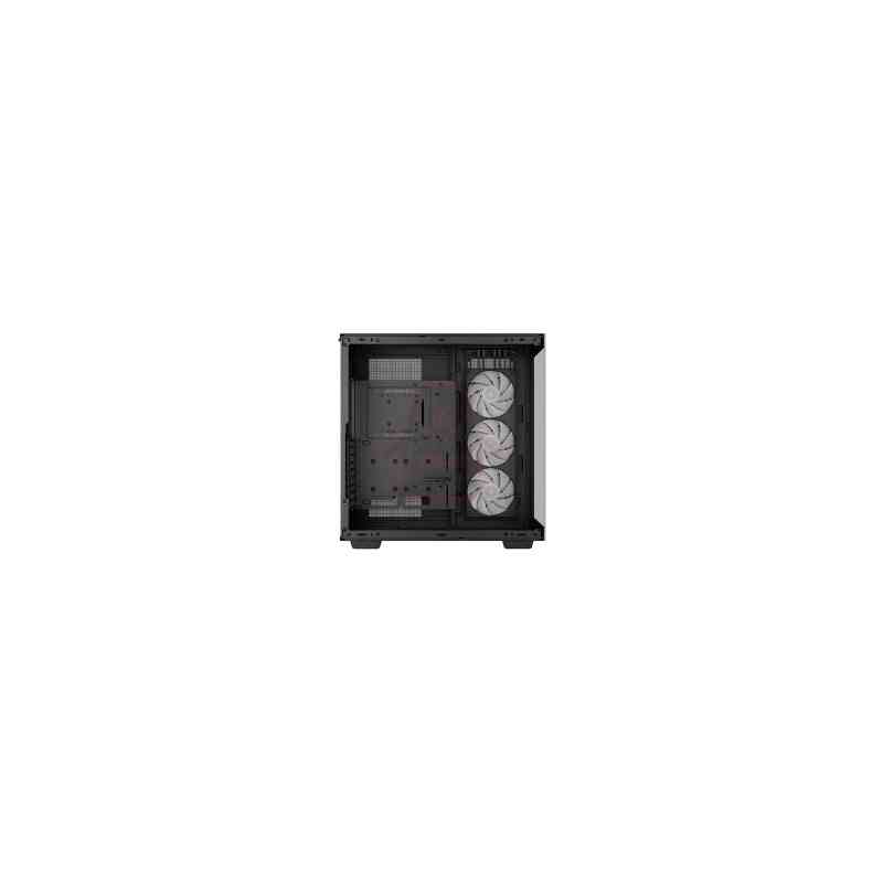 DEEPCOOL CASE MID TOWER CH780 BLK 1x420 ARGB FAN VETRI PANORAMICI