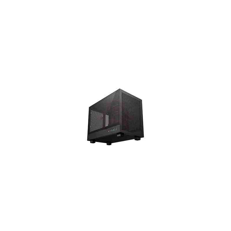 DEEPCOOL CASE MINI ITX CH160 NERO ultraportabile & alto flusso d'aria