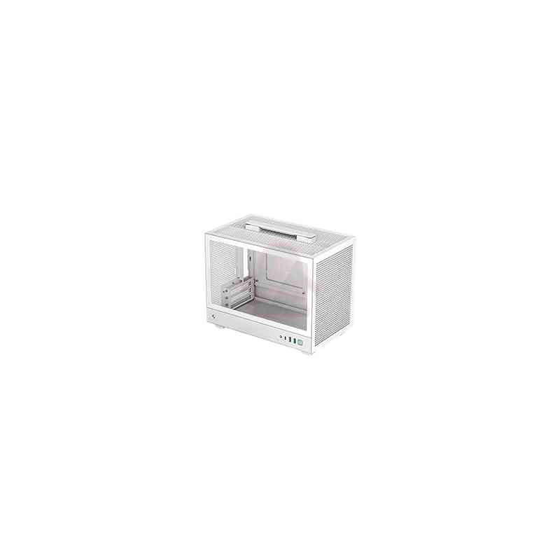 DEEPCOOL CASE MINI ITX CH160 WHITE ultraportabile & alto flusso d'aria