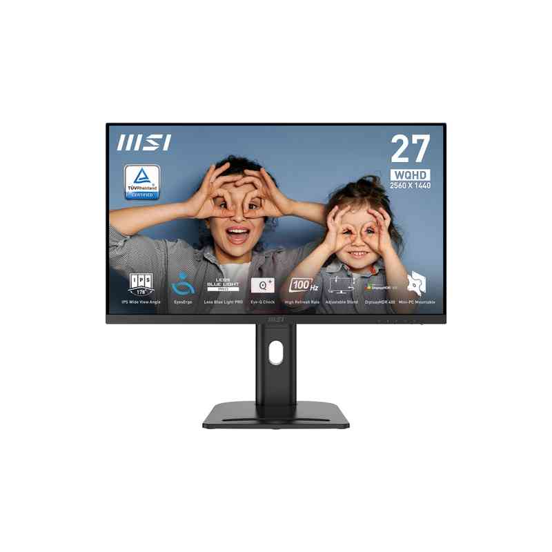 MSI Pro MP273QP E2 Monitor PC 68,6 cm (27") 2560 x 1440 Pixel Wide Quad HD LED Nero