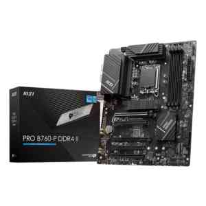 MSI PRO B760-P DDR4 II scheda madre Intel B760 LGA 1700 ATX