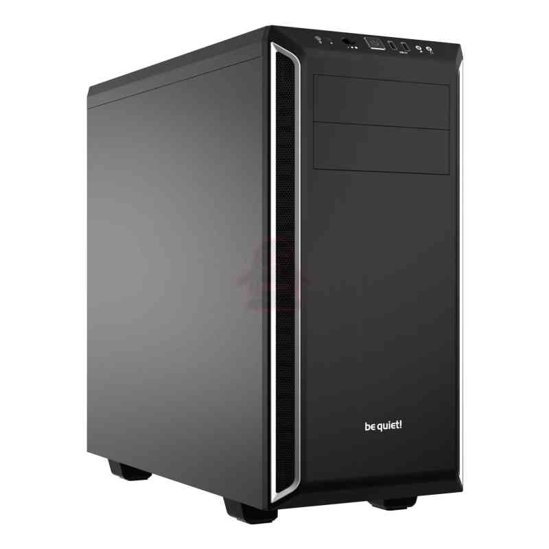 be quiet! Pure Base 600 Midi Tower Nero, Argento