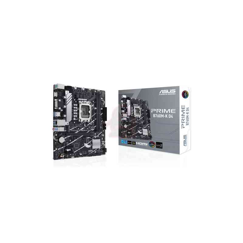 ASUS PRIME B760M-K D4 Intel B760 LGA 1700 micro ATX
