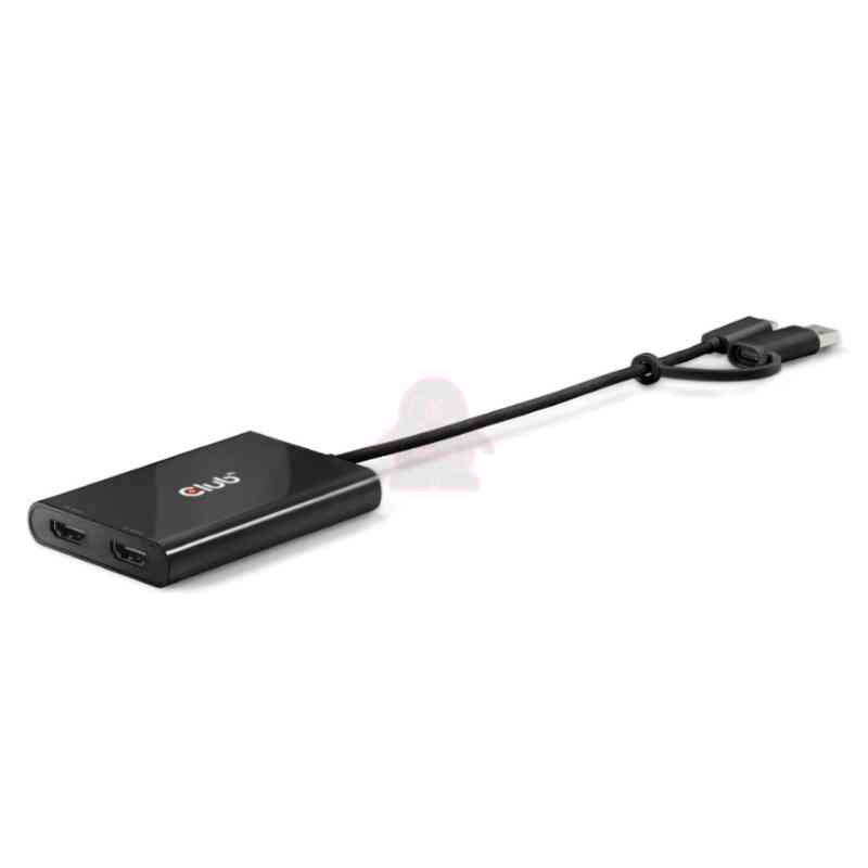 CLUB3D CSV-1475 ripartitore video USB tipo-C 2x HDMI