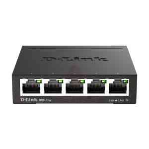D-Link DGS-105 Non gestito L2 Gigabit Ethernet (10/100/1000) Nero