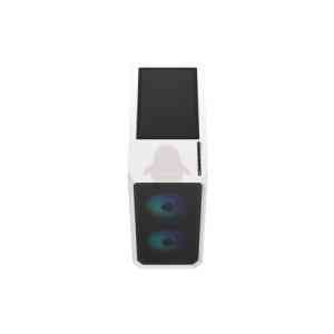 FRACTAL CASE MID TOWER FOCUS 2 RGB WHITE TG CLEAR TINT