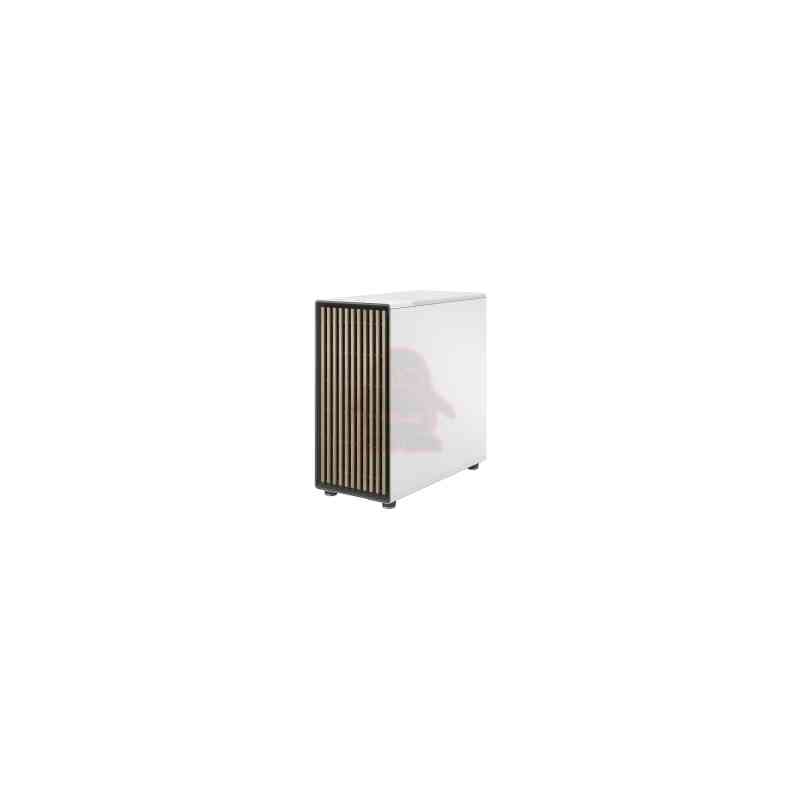 FRACTAL CASE TOWER NORTH XL CHALK WHITE TG CLEAR